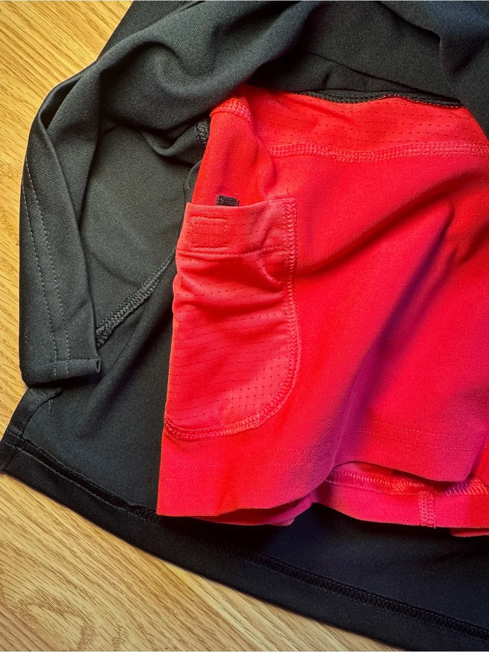 Adidas Black and Pink Tennis Skirt